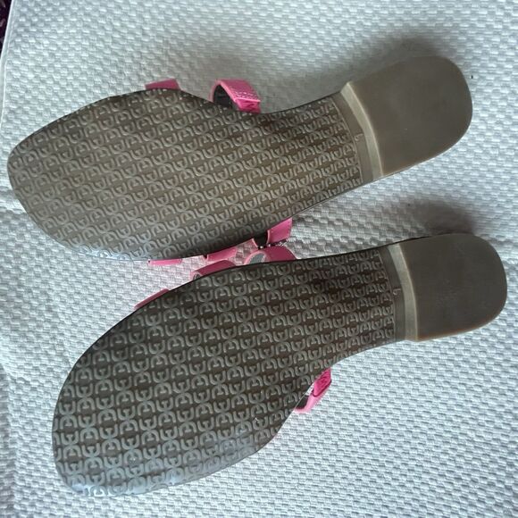 Sam Edelman Bay Flat Sandal Bright Pink Women’s Size 9 - Picture 7 of 9